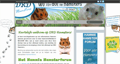 Desktop Screenshot of drdhamsters.nl